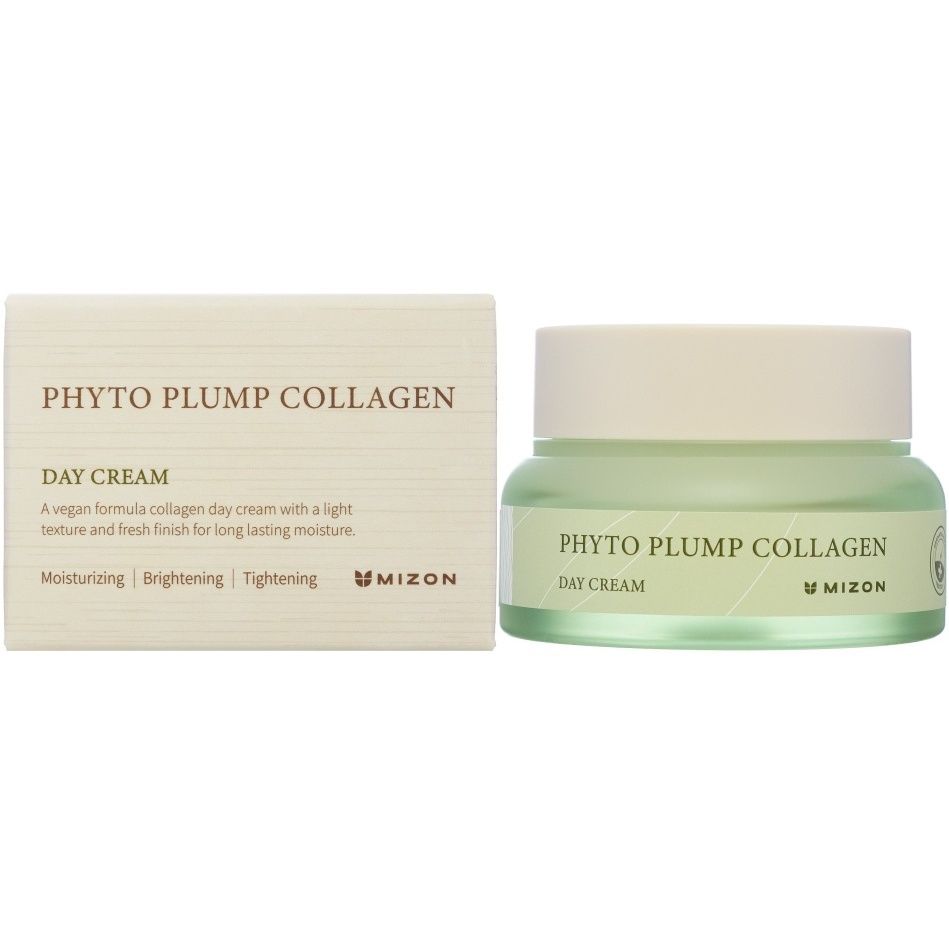 Mizon Phyto Plump Collagen Day Cream - Κρέμα Προσώπου Ημέρας για Ενυδάτωση & Αντιγήρανση