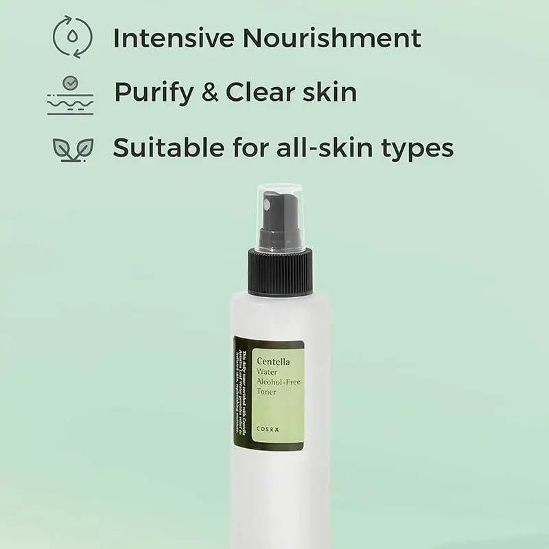COSRX Centella Water Alcohol-Free Toner - Τονωτική Λοσιόν Προσώπου σε Σπρέι για Ενυδάτωση & Αναζωογώνηση