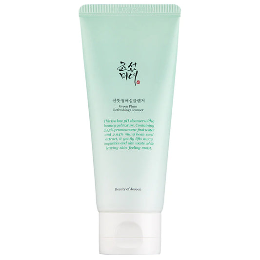 Beauty of Joseon Green Plum Refreshing Cleanser - Υποαλλεργικό καθαριστικό με χαμηλό pH