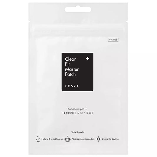 COSRX Clear Fit Master Patch - Διάφανα Ματ Επιθέματα για Μείωση Φλεγμονών και Kαταπολέμηση της Ακμής