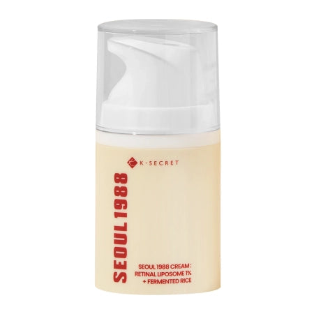 K-SECRET - SEOUL 1988 Cream: Retinal Liposome 1% + Fermented Rice - Αντιγηραντική κρέμα με ρετινάλη