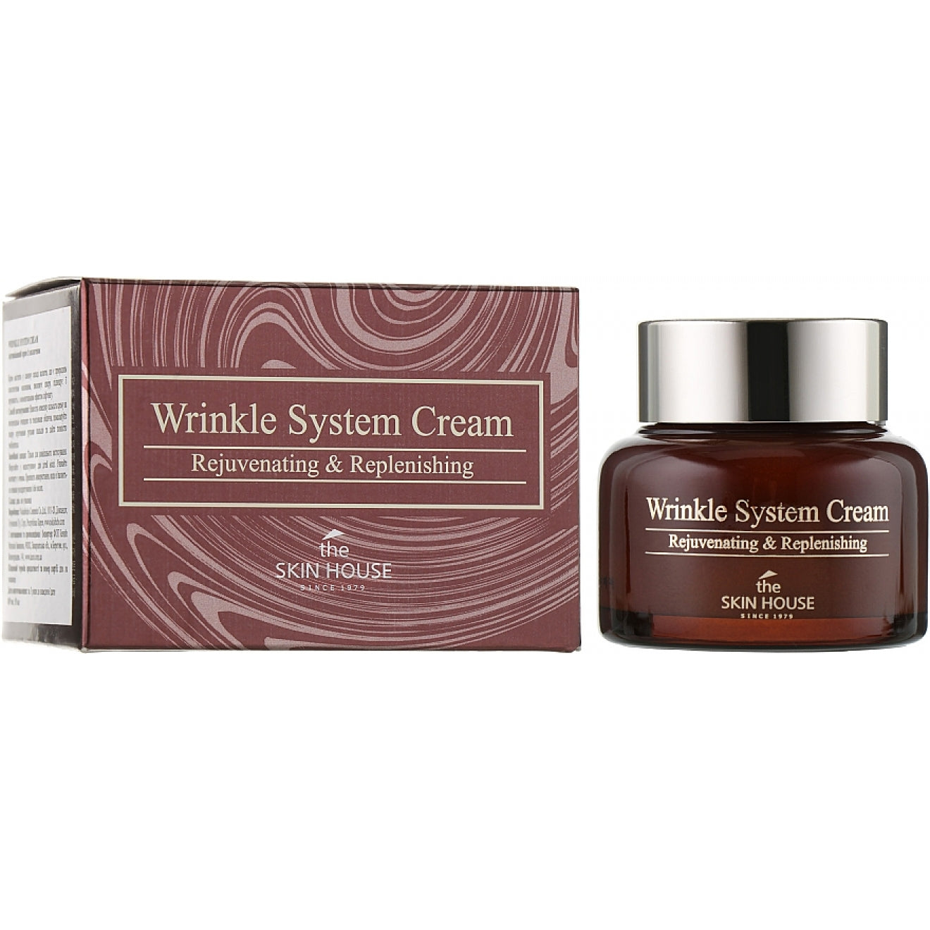 THE SKIN HOUSE Wrinkle System Cream 50ml - Αντιγηραντική κρέμα προσώπου με κολλαγόνο