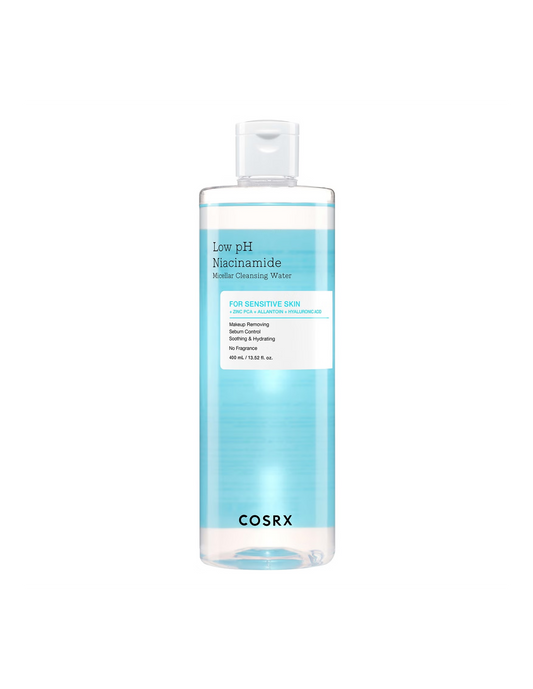 COSRX Low pH Niacinamide Micellar Cleansing water - Καθαριστικό Νερό χαμηλού pH  για ευαίσθητες επιδερμίδες