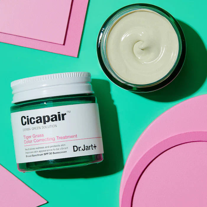 Dr.Jart+ Cicapair™ Tiger Grass Colour Correcting Treatment - Κρέμα ενυδατική που καταπραΰνει και προσαρμόζεται στο φυσικό χρώμα του δέρματος