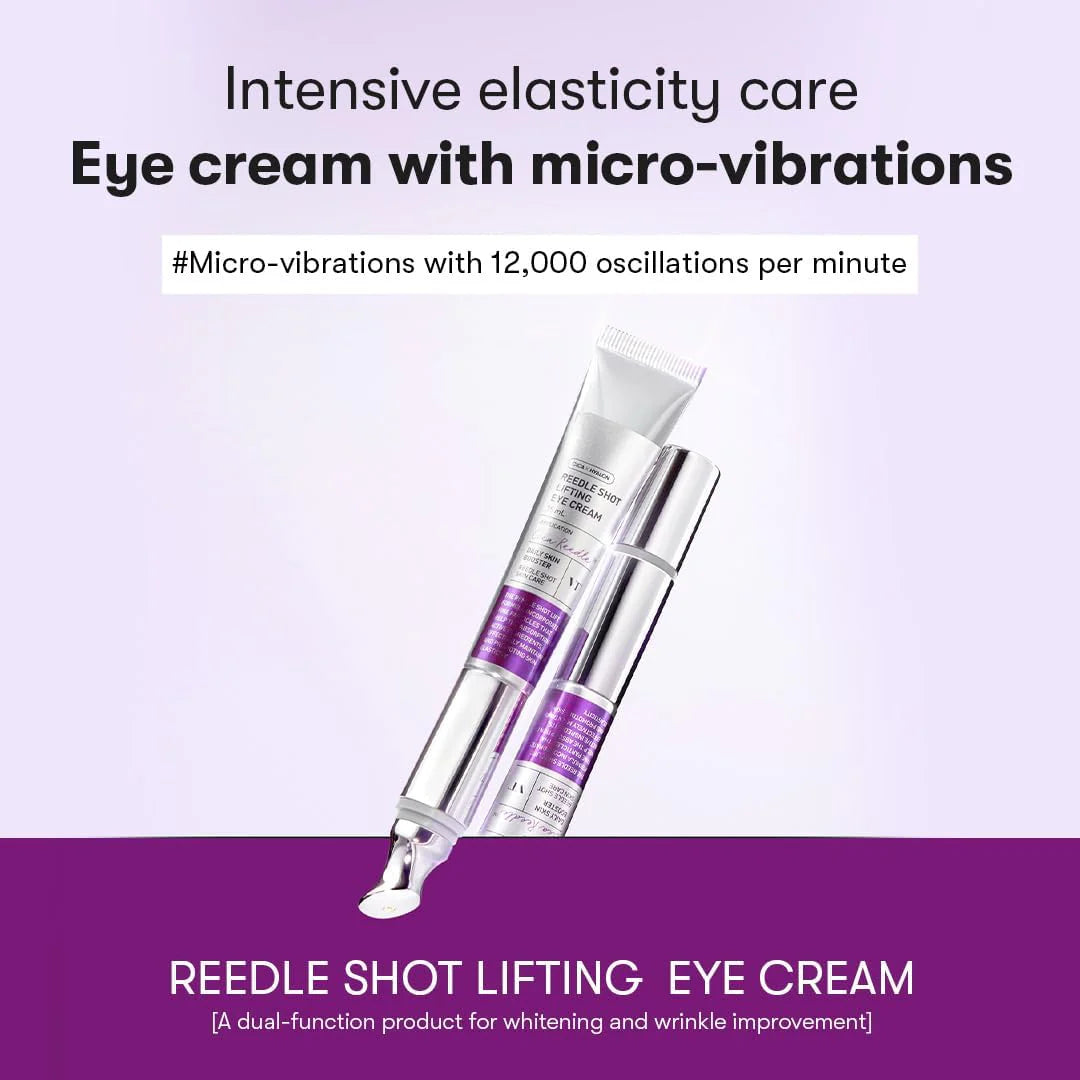 VT Cosmetics Reedle Shot Lifting Eye Cream – Κρέμα Ματιών με 12.000 Δονήσεις & Lifting Effect (15ml)