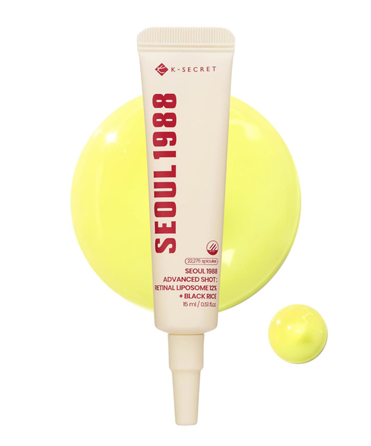 K-SECRET SEOUL 1988 Advanced Shot : Retinal Liposome 12% + Black Rice - Ισχυρός Αντιγηραντικός Ορός Ρετινάλης