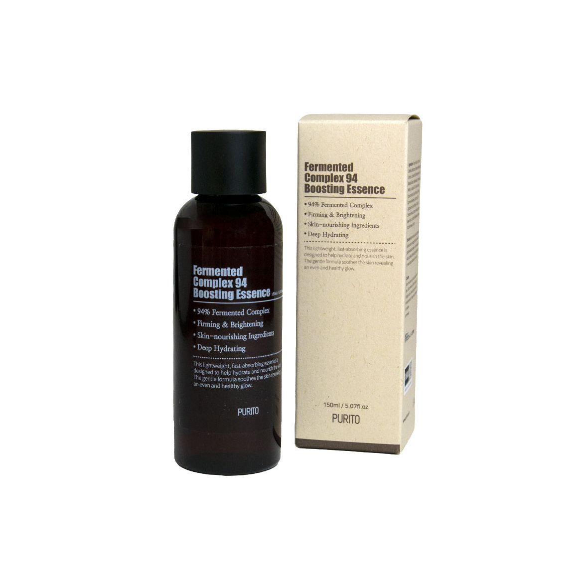 Purito Fermented Complex 94 Boosting Essence - Essence με λευκαντικά συστατικά για αναζωογόνηση του θαμπού δέρματος