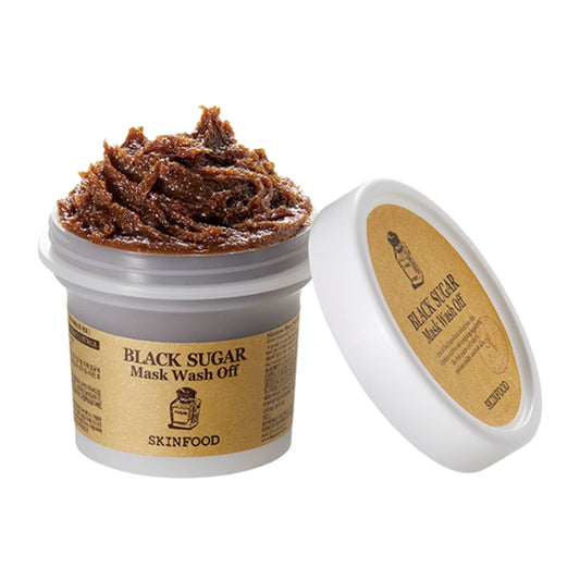 Skinfood Black Sugar Mask Wash Off - Μάσκα Προσώπου για Απολέπιση / Ενυδάτωση
