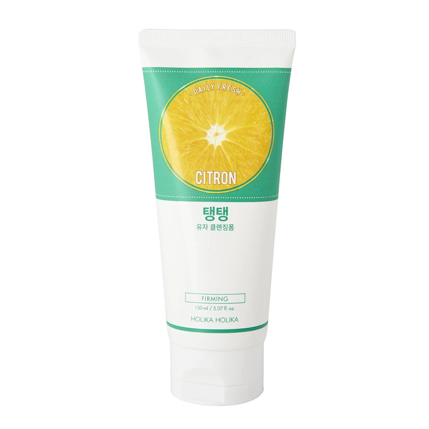 HOLIKA HOLIKA Daily Fresh Citron Cleansing Foam - Απαλός αφρός καθαρισμού προσώπου με εκχύλισμα λεμονιού