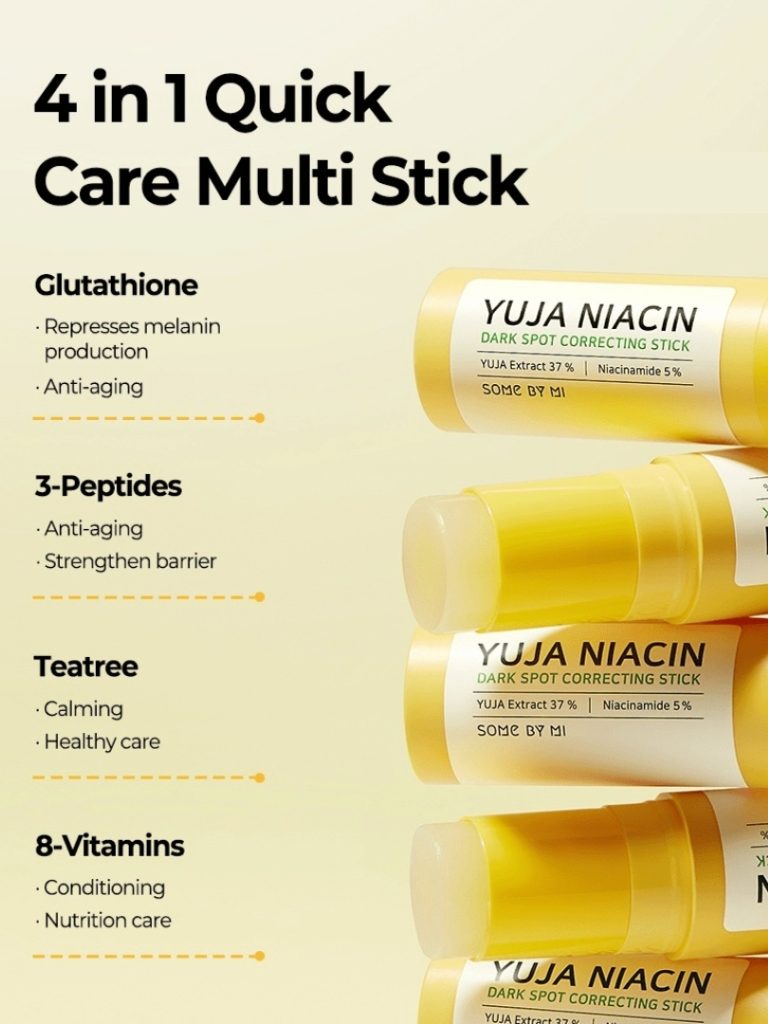 Some By Mi Yuja Niacin Dark Spot Correcting Stick -  Στικ Προσώπου για Ενυδάτωση, Ακμή & Πανάδες