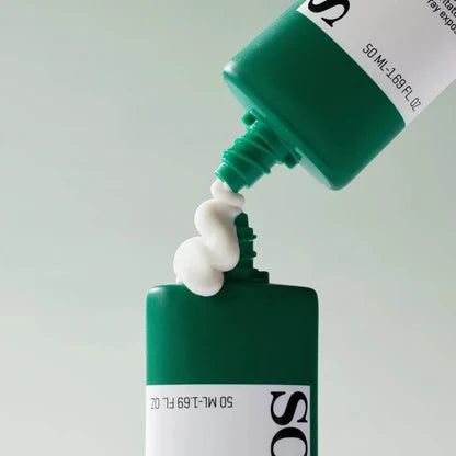 SΟΜΕBΥMΙ Truecica Aqua Calming Suncream 50ml -Αντηλιακό Προσώπου για Ευαίσθητο Δέρμα