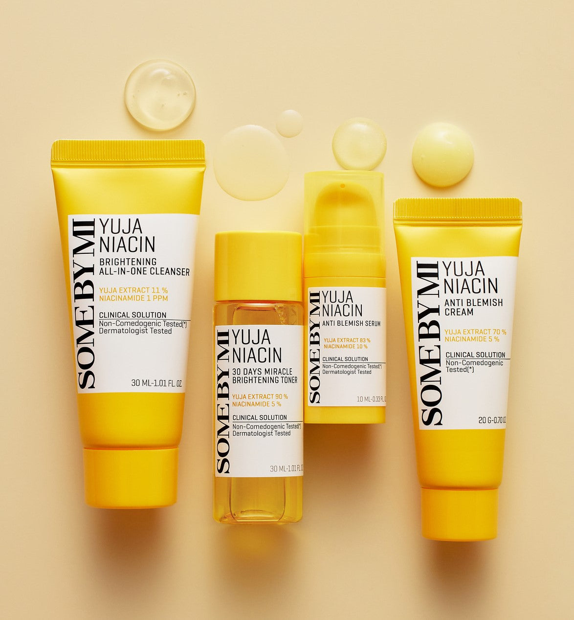 Some By Mi Yuja Niacin Anti Blemish Starter Kit - Σετ προϊόντων για λάμψη και δυσχρωμιών